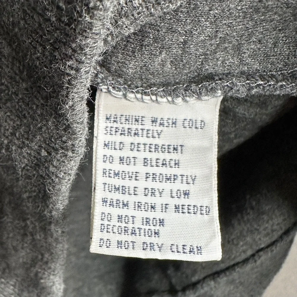 Polo Ralph‎ Lauren Pullover Mens XL Gray Quarter Zip Cotton Pony Logo Sweater